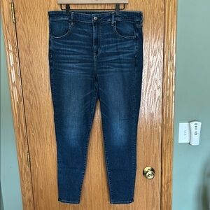 American Eagle High Rise Jegging Jeans Sz 18